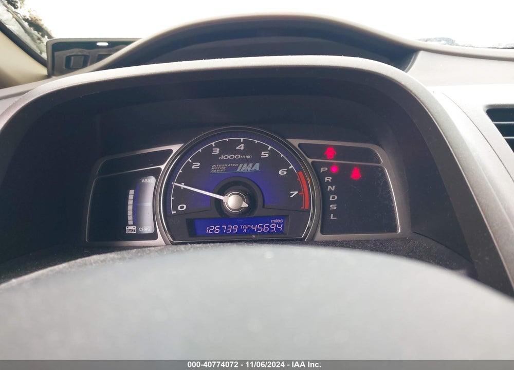 2008 HONDA CIVIC HYBRID VIN: JHMFA36208S023696