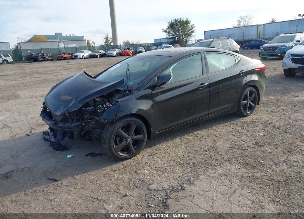 2013 HYUNDAI ELANTRA LIMITED VIN: KMHDH4AE5DU726216