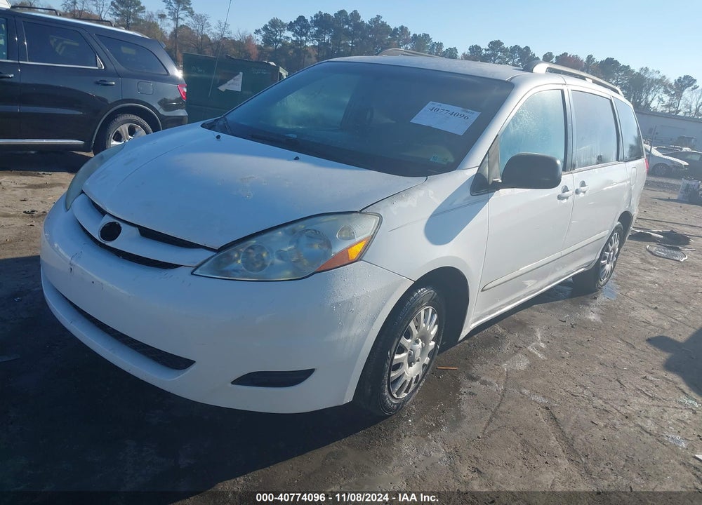 2008 TOYOTA SIENNA LE VIN: 5TDZK23C98S190750