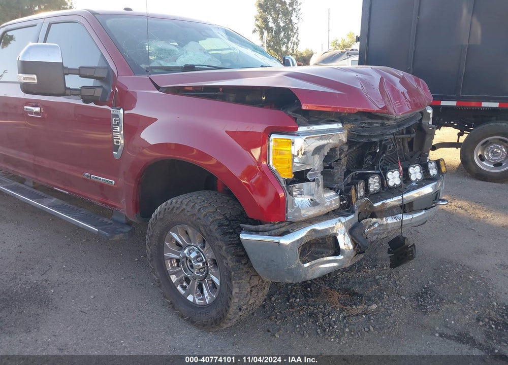 2017 FORD F-350 LARIAT VIN: 1FT8W3BT8HEF37787