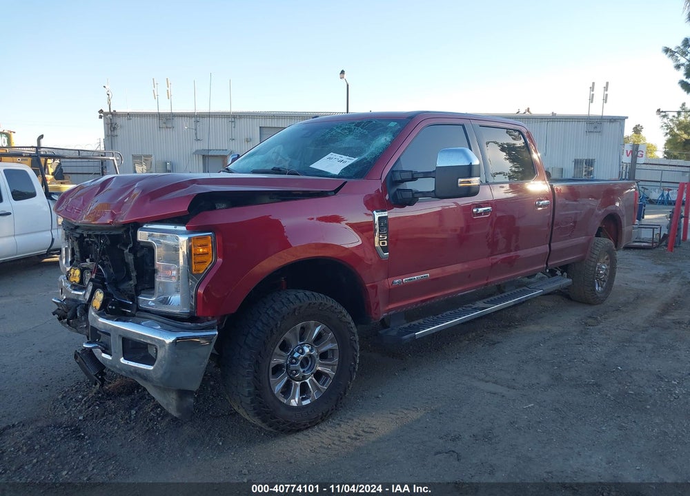2017 FORD F-350 LARIAT VIN: 1FT8W3BT8HEF37787