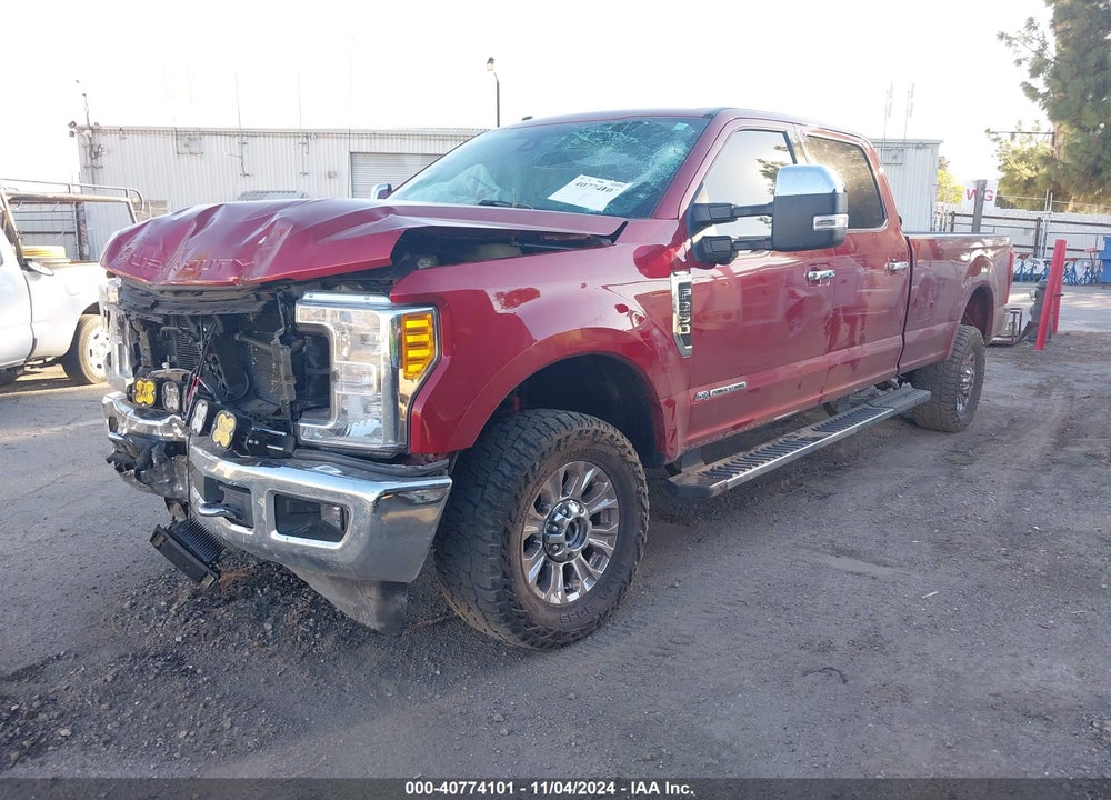 2017 FORD F-350 LARIAT VIN: 1FT8W3BT8HEF37787