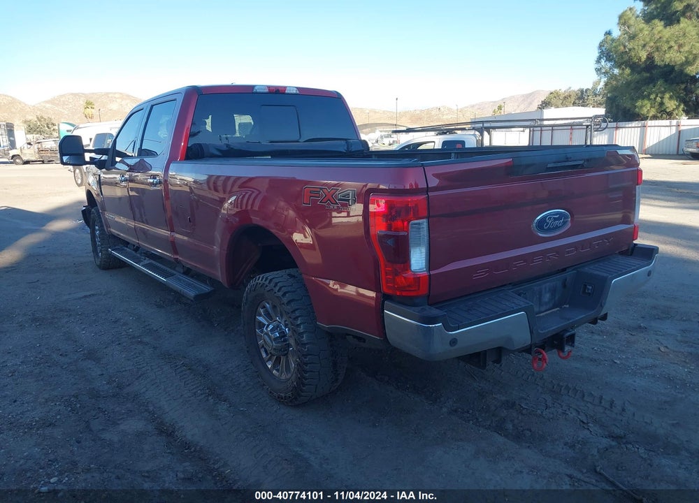 2017 FORD F-350 LARIAT VIN: 1FT8W3BT8HEF37787