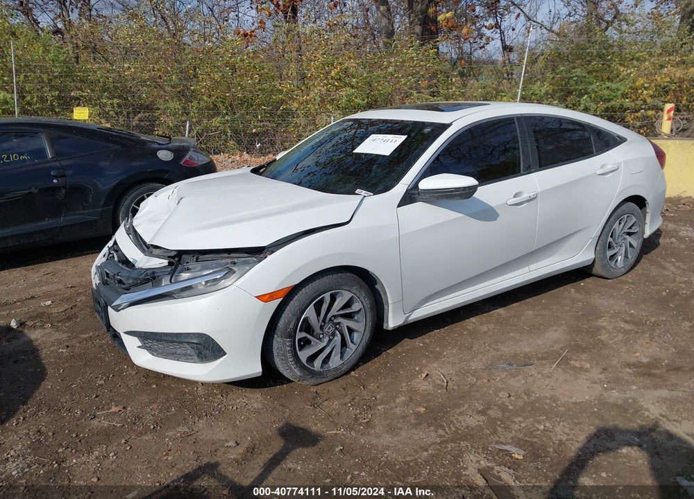 2016 HONDA CIVIC EX VIN: 19XFC2F72GE086852