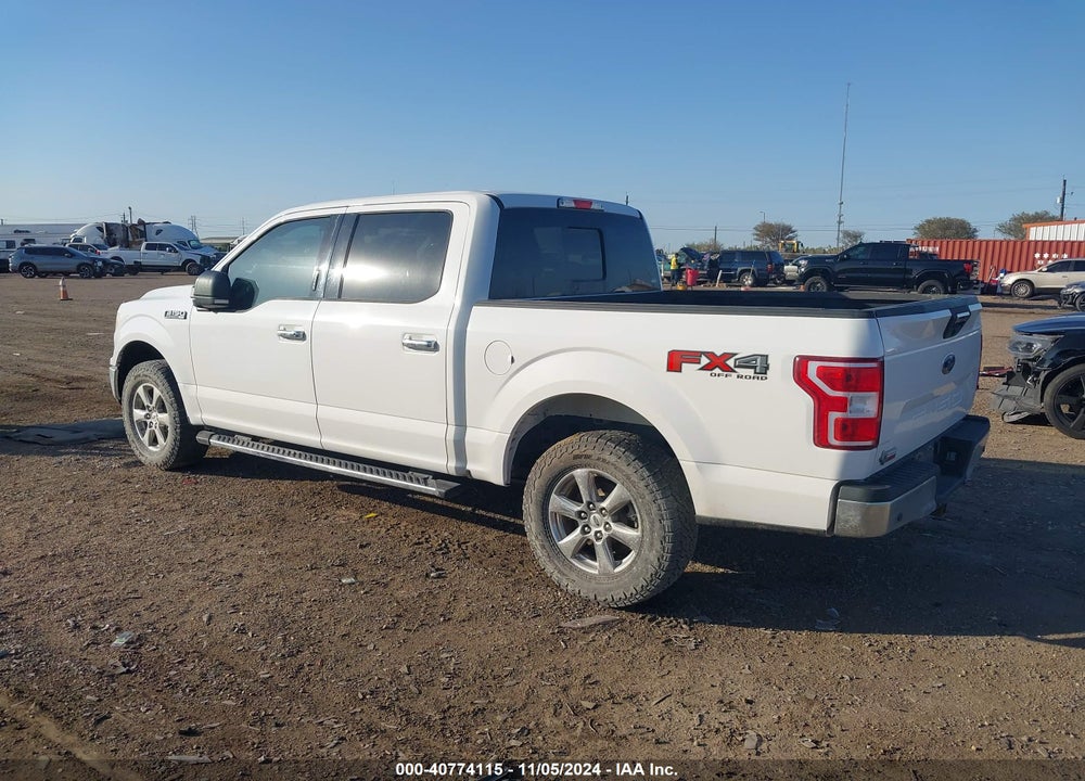 2018 FORD F-150 XLT VIN: 1FTEW1E57JKE29897