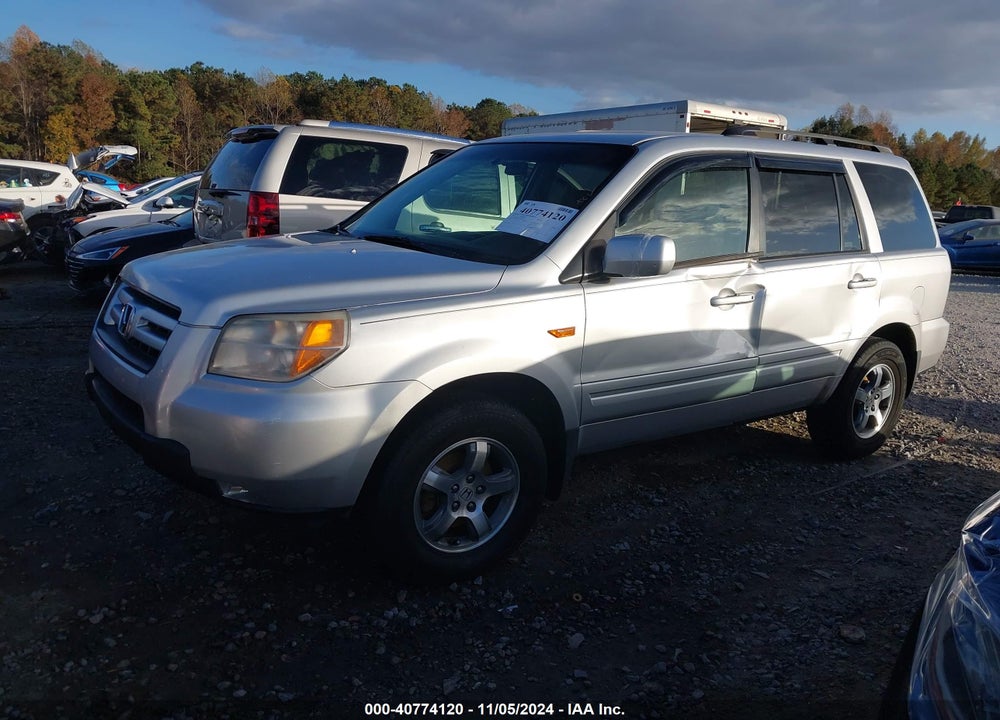 2008 HONDA PILOT SE VIN: 5FNYF18318B005405
