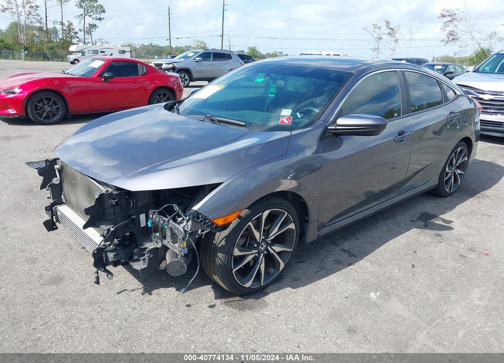 2017 HONDA CIVIC SI VIN: 2HGFC1E55HH700438