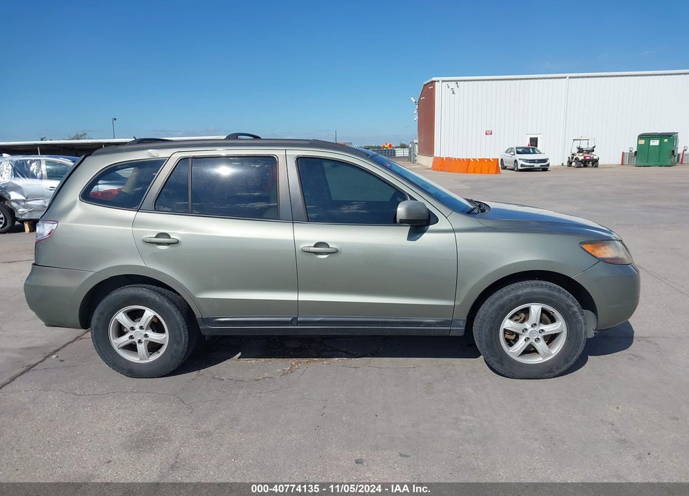 2008 HYUNDAI SANTA FE GLS VIN: 5NMSG13D88H136803