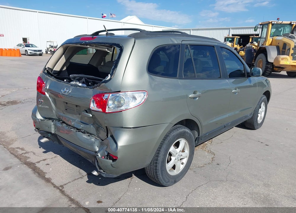 2008 HYUNDAI SANTA FE GLS VIN: 5NMSG13D88H136803