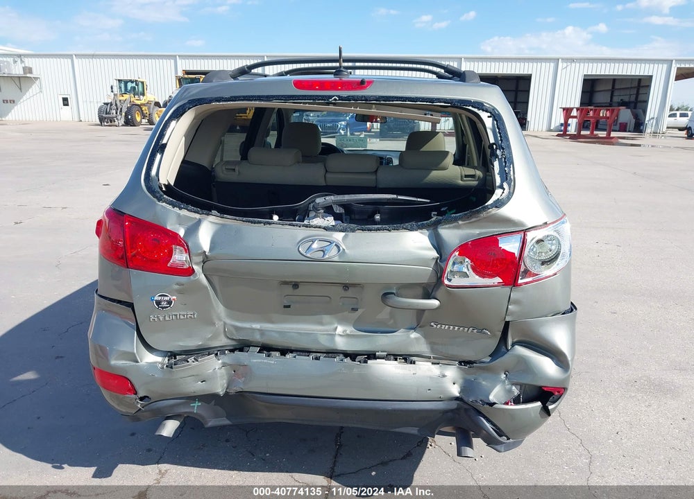 2008 HYUNDAI SANTA FE GLS VIN: 5NMSG13D88H136803