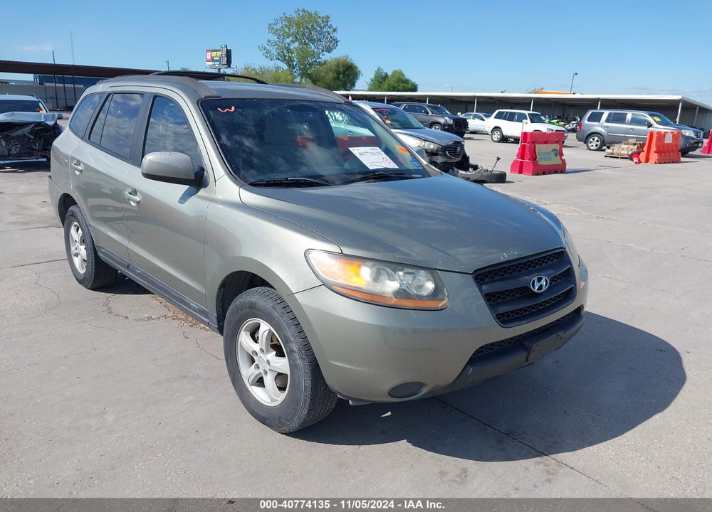2008 HYUNDAI SANTA FE GLS VIN: 5NMSG13D88H136803