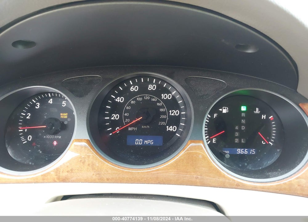 2006 LEXUS ES 330 VIN: JTHBA30G665151939