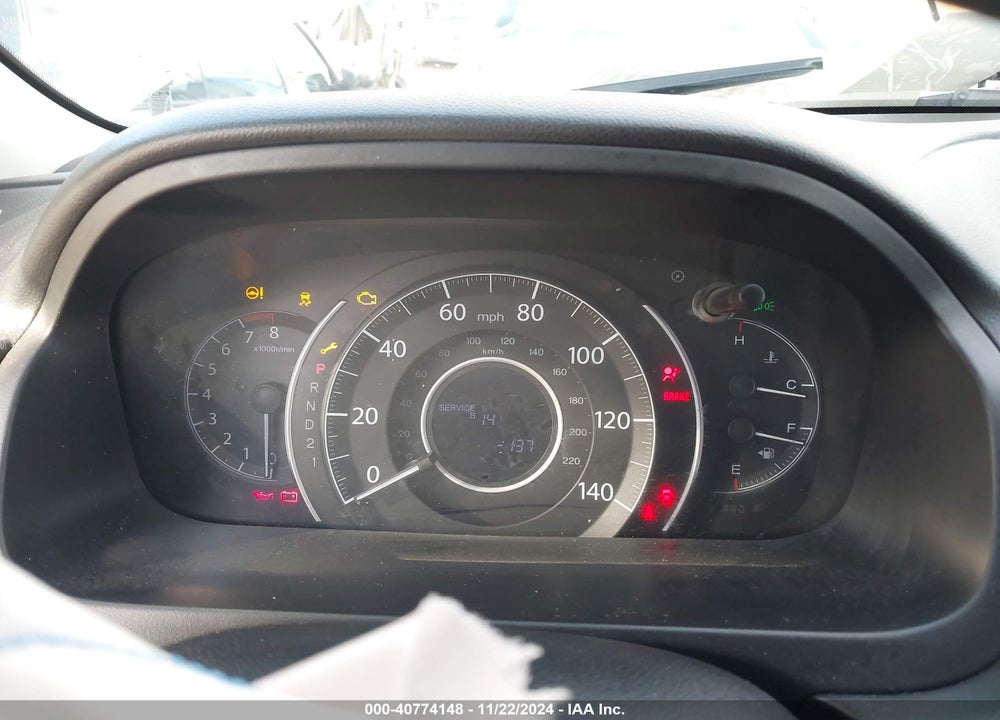 2014 HONDA CR-V EX-L VIN: 5J6RM4H71EL106137