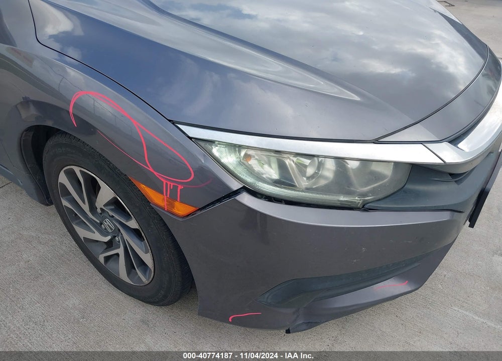 2017 HONDA CIVIC EX VIN: 19XFC2F77HE006981