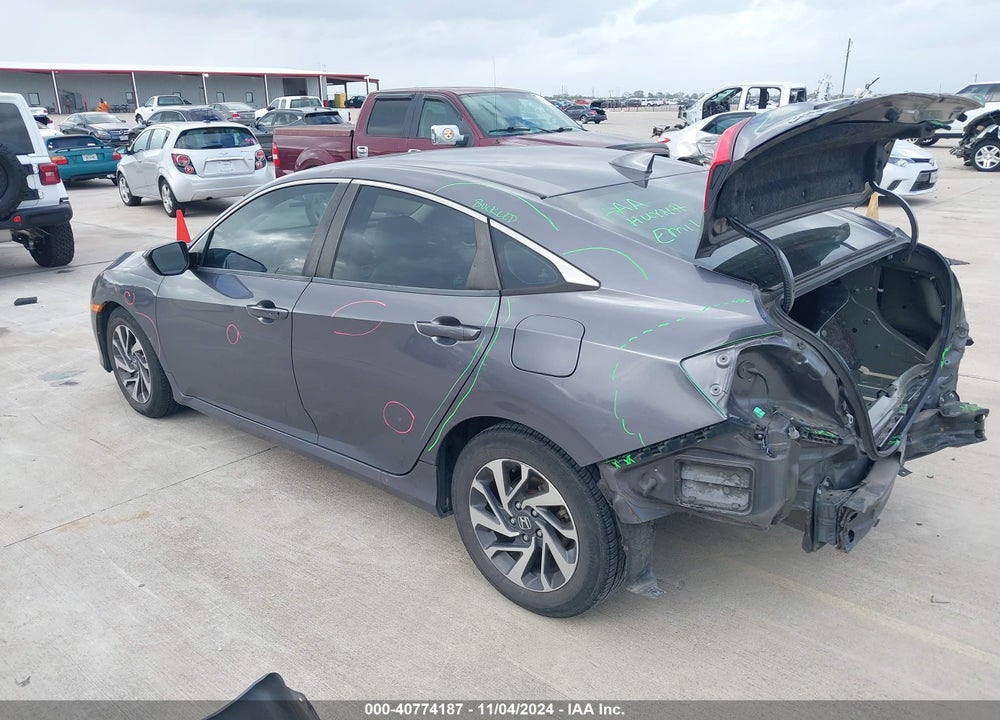 2017 HONDA CIVIC EX VIN: 19XFC2F77HE006981