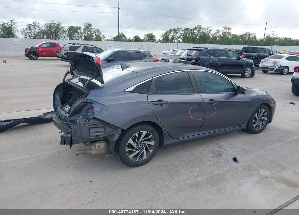 2017 HONDA CIVIC EX VIN: 19XFC2F77HE006981