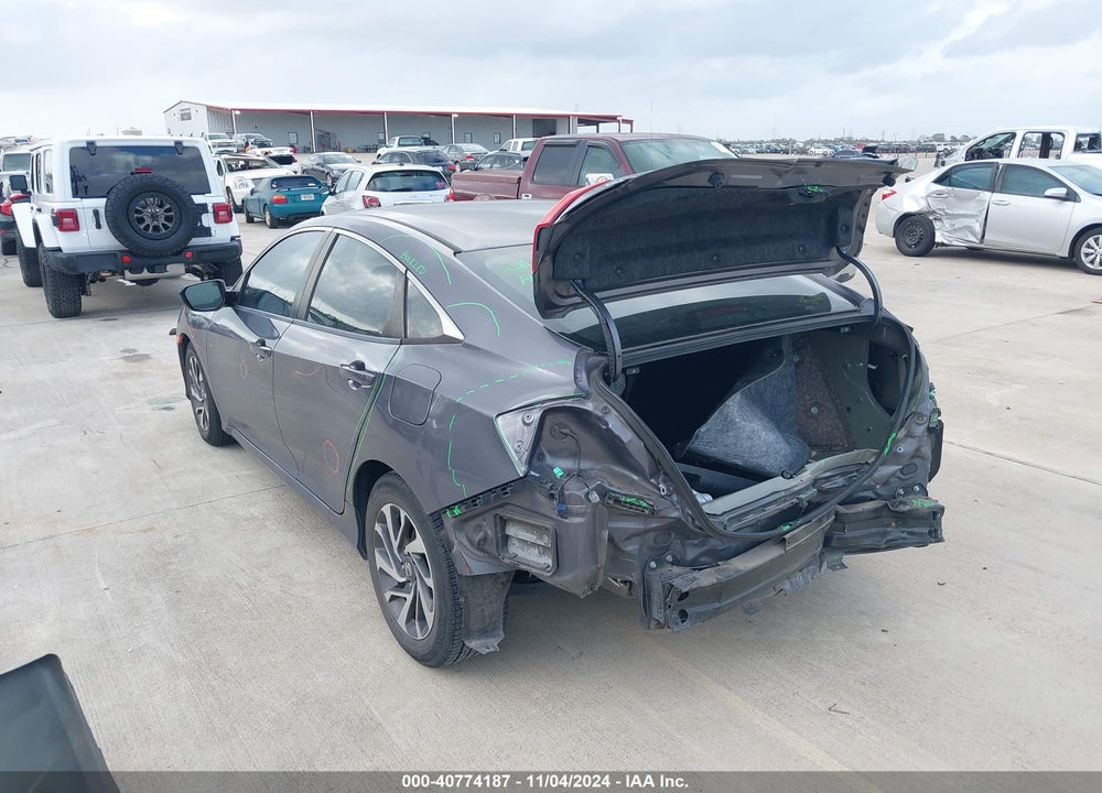 2017 HONDA CIVIC EX VIN: 19XFC2F77HE006981