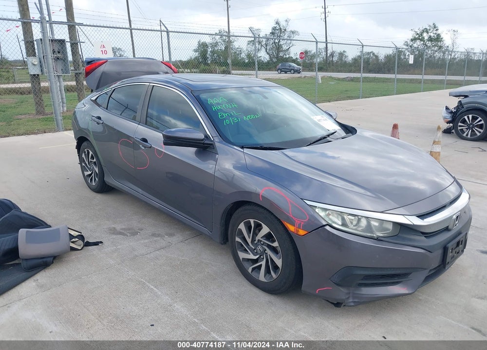 2017 HONDA CIVIC EX VIN: 19XFC2F77HE006981