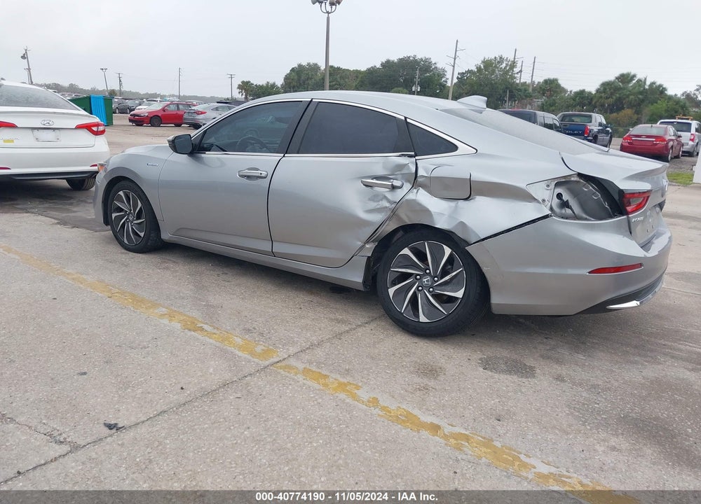 2019 HONDA INSIGHT TOURING VIN: 19XZE4F92KE011713