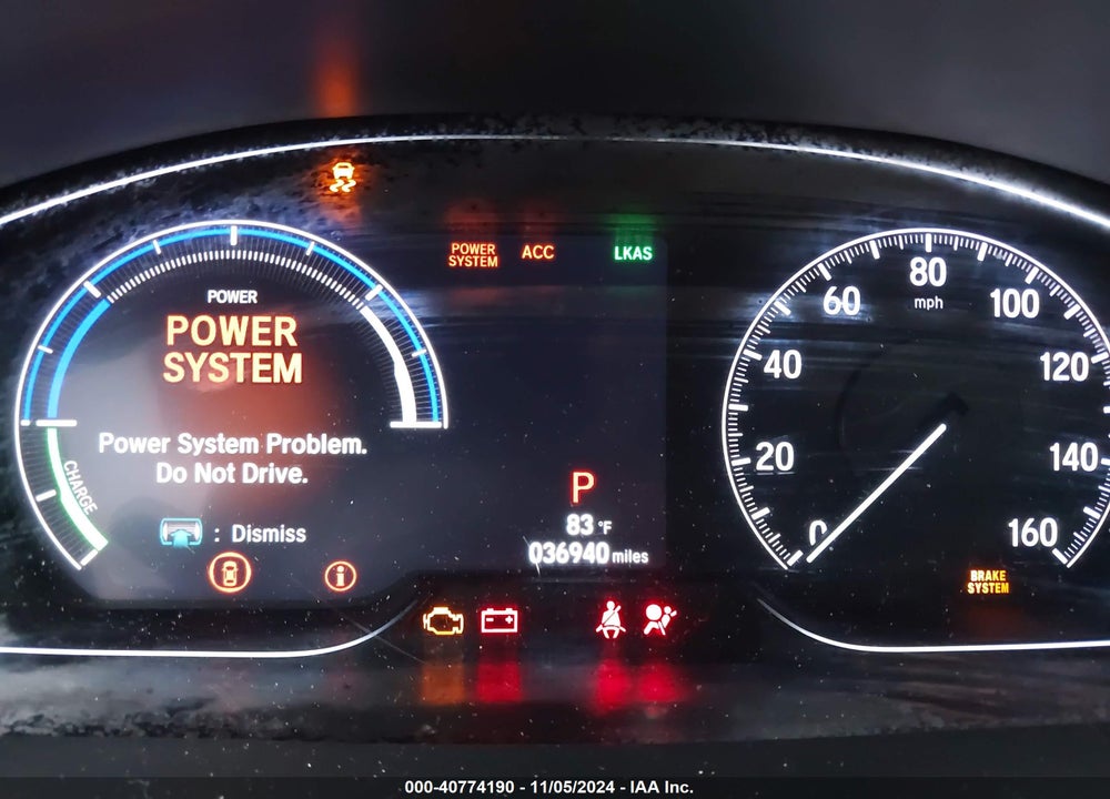 2019 HONDA INSIGHT TOURING VIN: 19XZE4F92KE011713