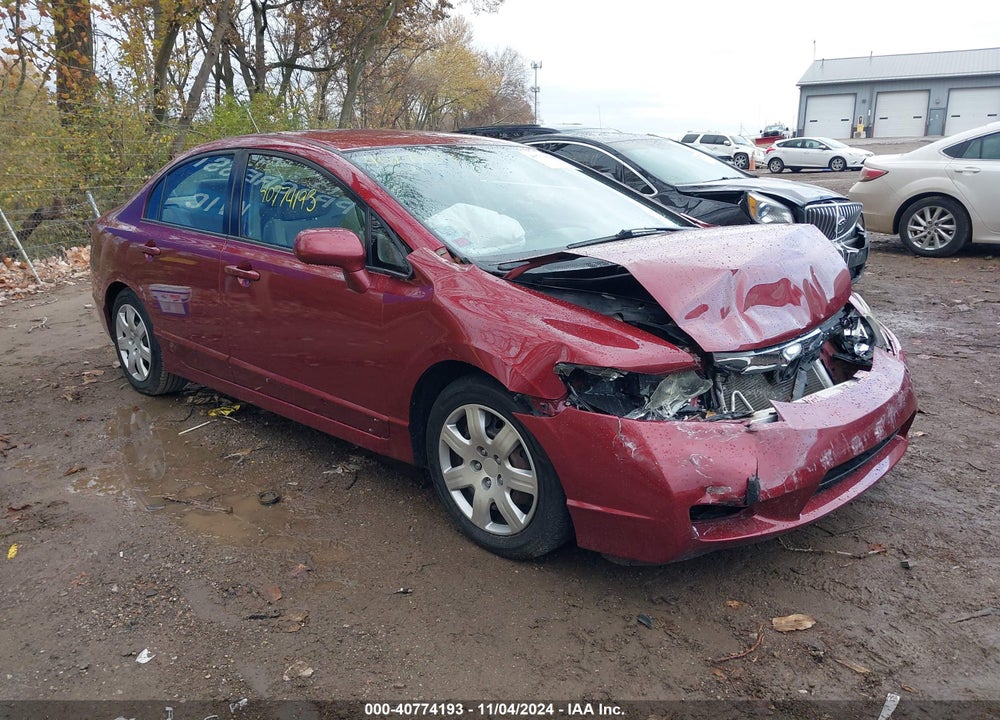 2011 HONDA CIVIC LX VIN: 2HGFA1F58BH548747
