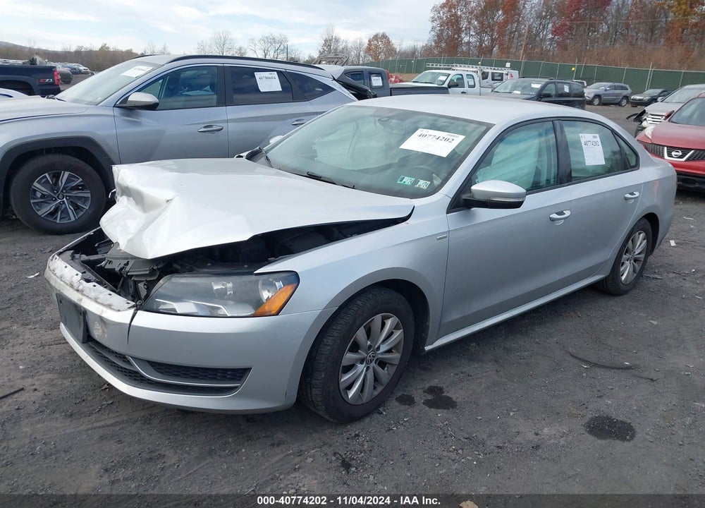 2015 VOLKSWAGEN PASSAT 1.8T WOLFSBURG EDITION VIN: 1VWAT7A32FC044227