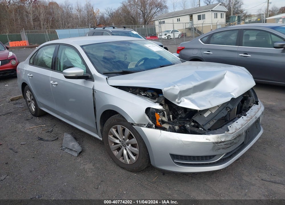 2015 VOLKSWAGEN PASSAT 1.8T WOLFSBURG EDITION VIN: 1VWAT7A32FC044227