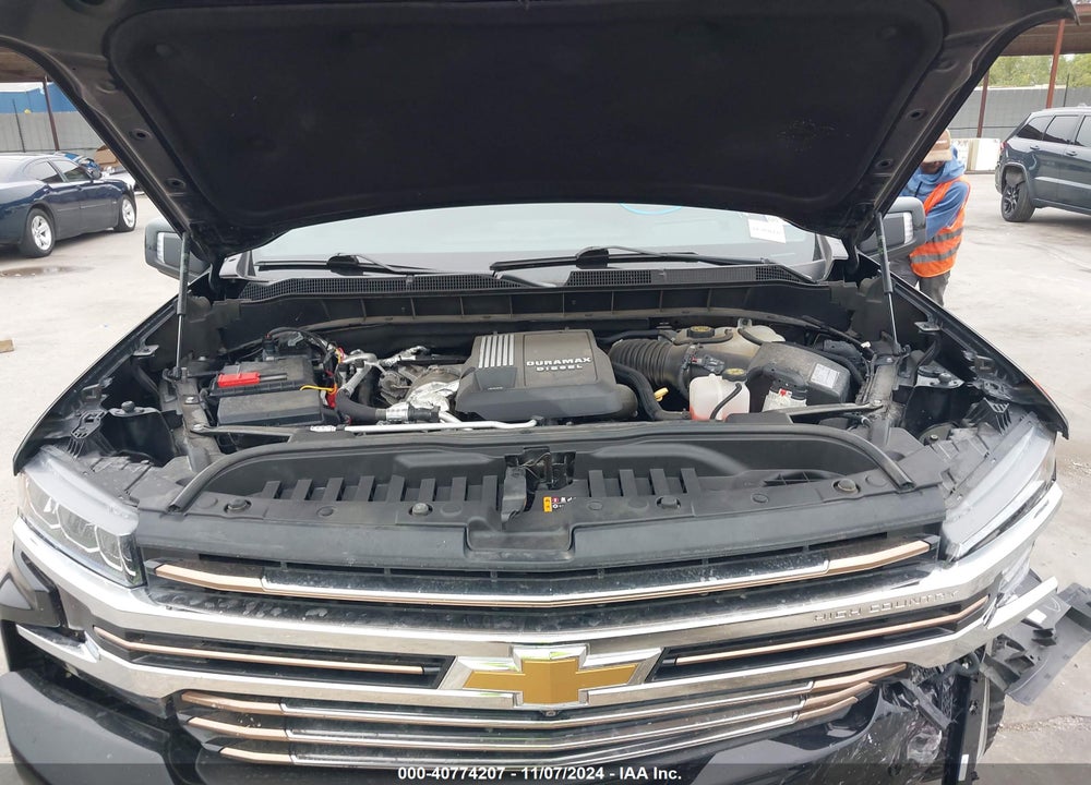 2020 CHEVROLET SILVERADO 1500 4WD SHORT BED HIGH COUNTRY VIN: 3GCUYHET2LG340102