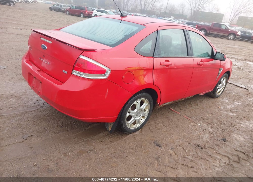 2008 FORD FOCUS SE/SES VIN: 1FAHP35N28W219139