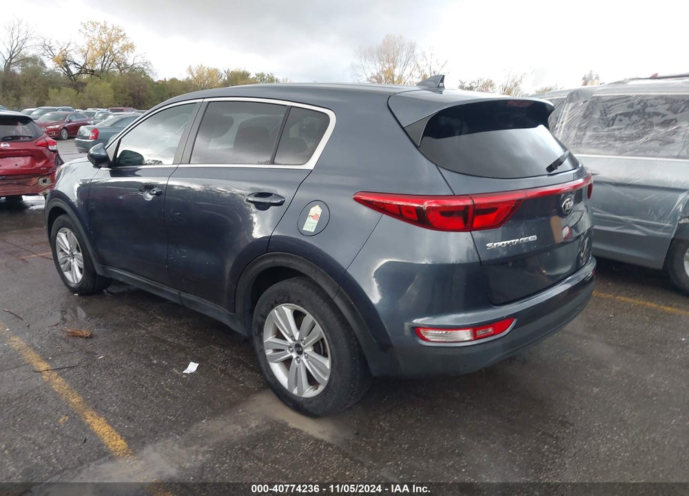 2017 KIA SPORTAGE LX VIN: KNDPM3AC7H7288115