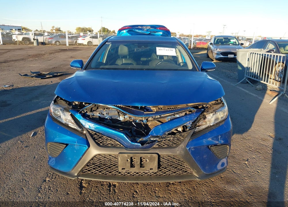 2019 TOYOTA CAMRY SE VIN: 4T1B11HK2KU208549