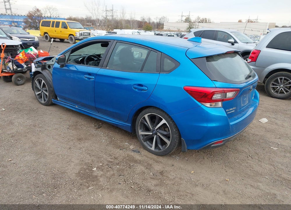 2020 SUBARU IMPREZA SPORT 5-DOOR VIN: 4S3GTAJ66L1701722