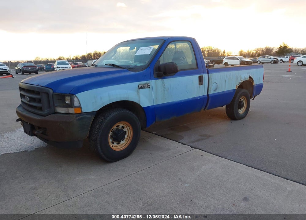 2004 FORD SUPER DUTY F-250 XL/XLT VIN: 1FTNF20L44EA70913