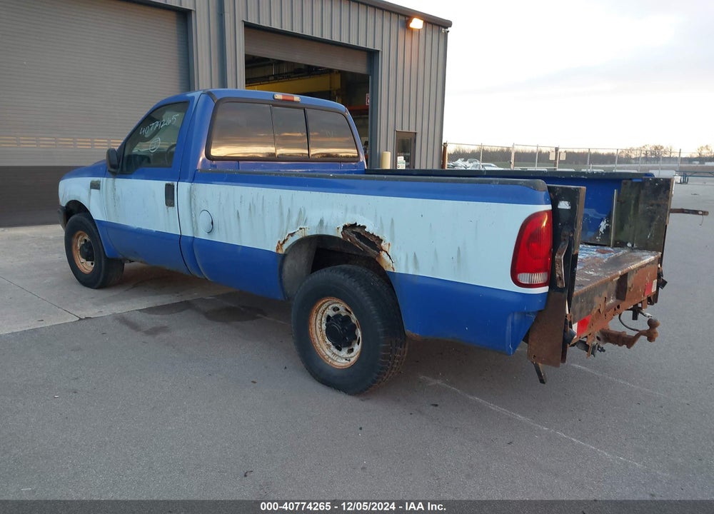 2004 FORD SUPER DUTY F-250 XL/XLT VIN: 1FTNF20L44EA70913