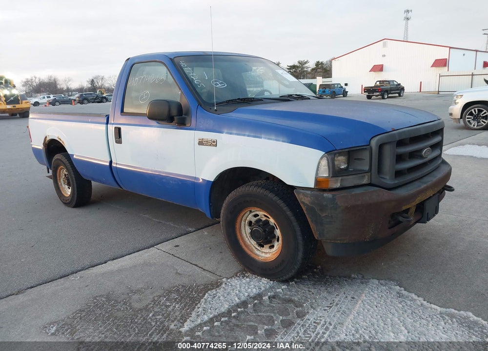 2004 FORD SUPER DUTY F-250 XL/XLT VIN: 1FTNF20L44EA70913