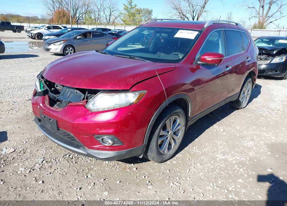 2015 NISSAN ROGUE SV VIN: 5N1AT2MVXFC875294