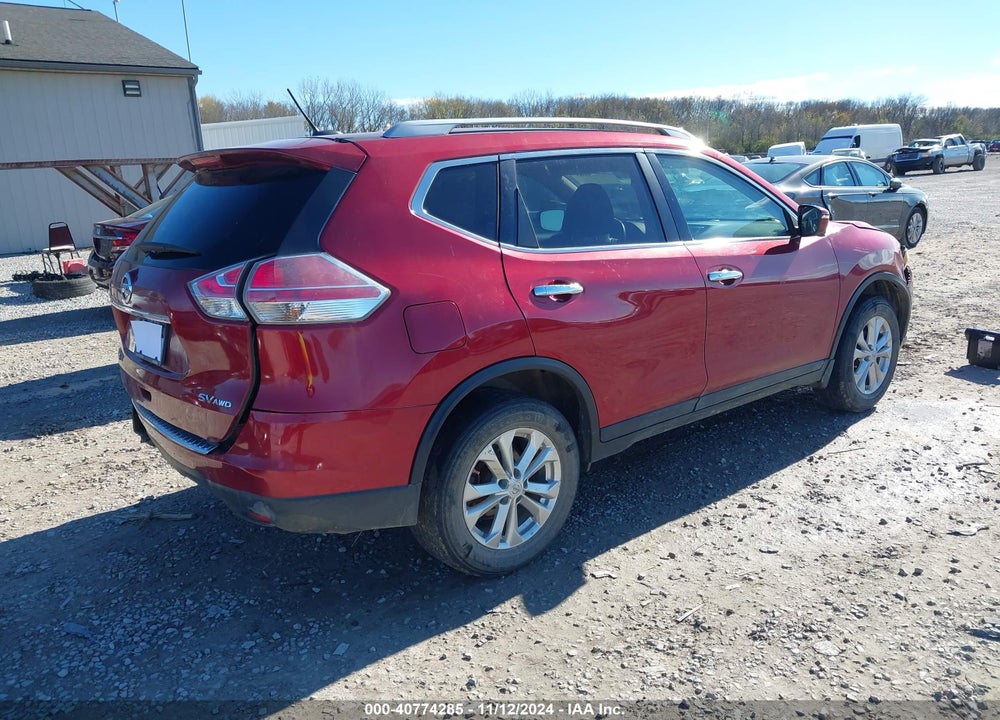 2015 NISSAN ROGUE SV VIN: 5N1AT2MVXFC875294