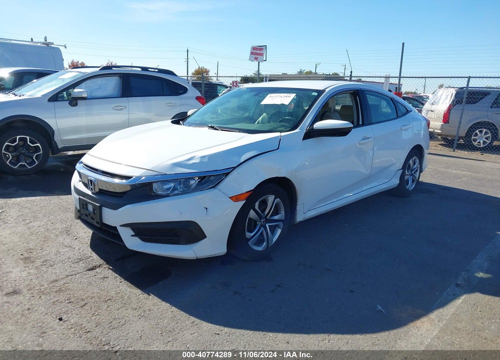 2018 HONDA CIVIC LX VIN: 2HGFC2F50JH509813