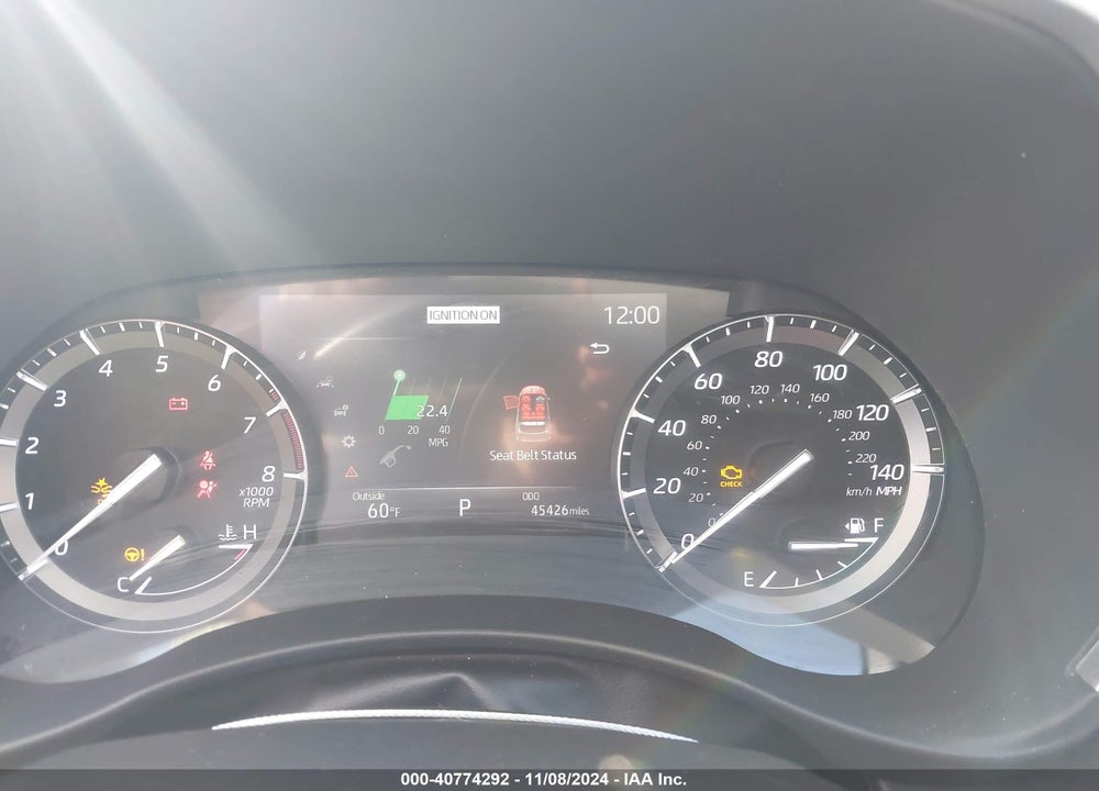 2020 TOYOTA HIGHLANDER XLE VIN: 5TDHZRAHXLS510262