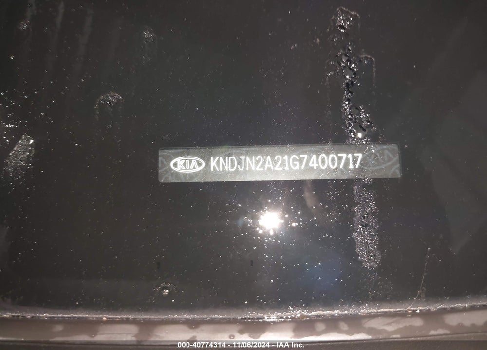 2016 KIA SOUL VIN: KNDJN2A21G7400717