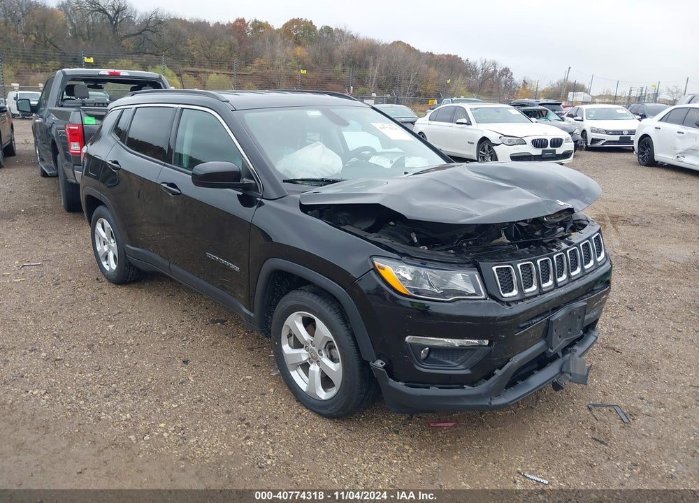 2019 JEEP COMPASS LATITUDE FWD VIN: 3C4NJCBBXKT749333