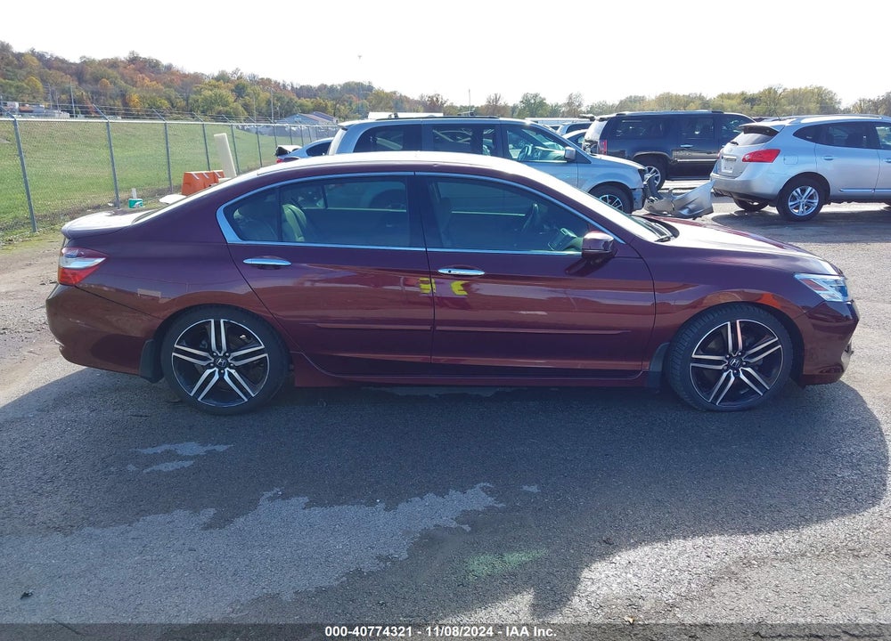 2016 HONDA ACCORD TOURING VIN: 1HGCR3F91GA014800