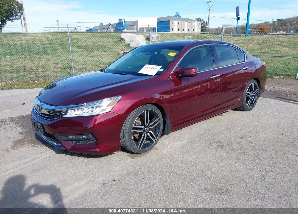 2016 HONDA ACCORD TOURING VIN: 1HGCR3F91GA014800