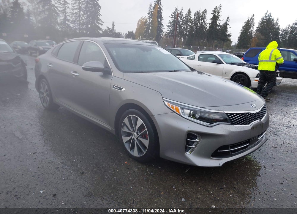 2016 KIA OPTIMA SXL TURBO VIN: 5XXGV4L26GG042301