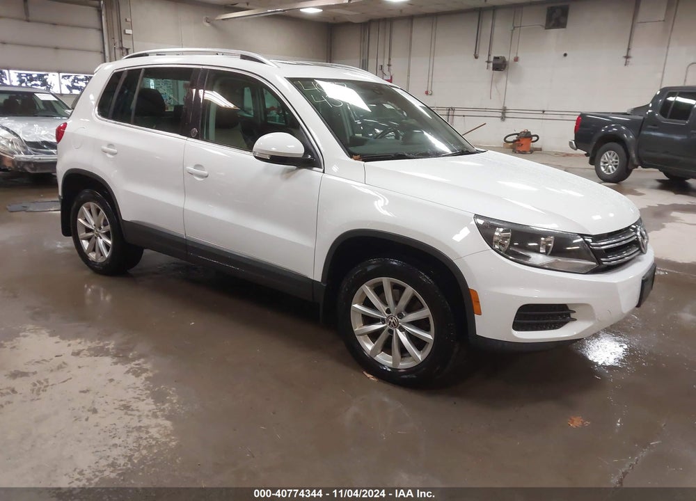 2017 VOLKSWAGEN TIGUAN 2.0T WOLFSBURG EDITION VIN: WVGSV7AX7HW507609