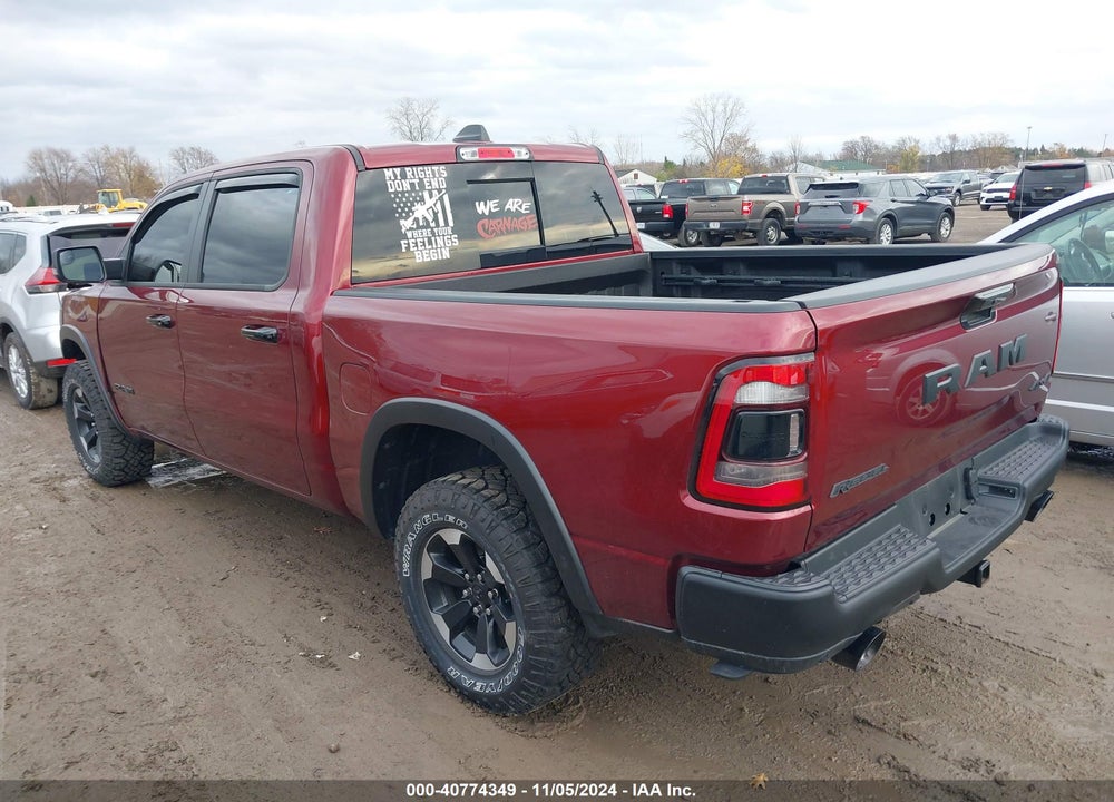 2023 RAM 1500 REBEL 4X4 5'7 BOX VIN: 1C6SRFLT7PN570220