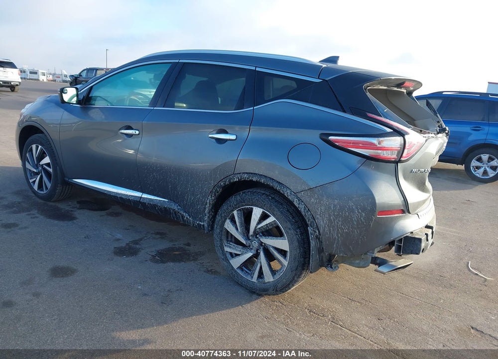 2017 NISSAN MURANO VIN: 5N1AZ2MH7HN115193