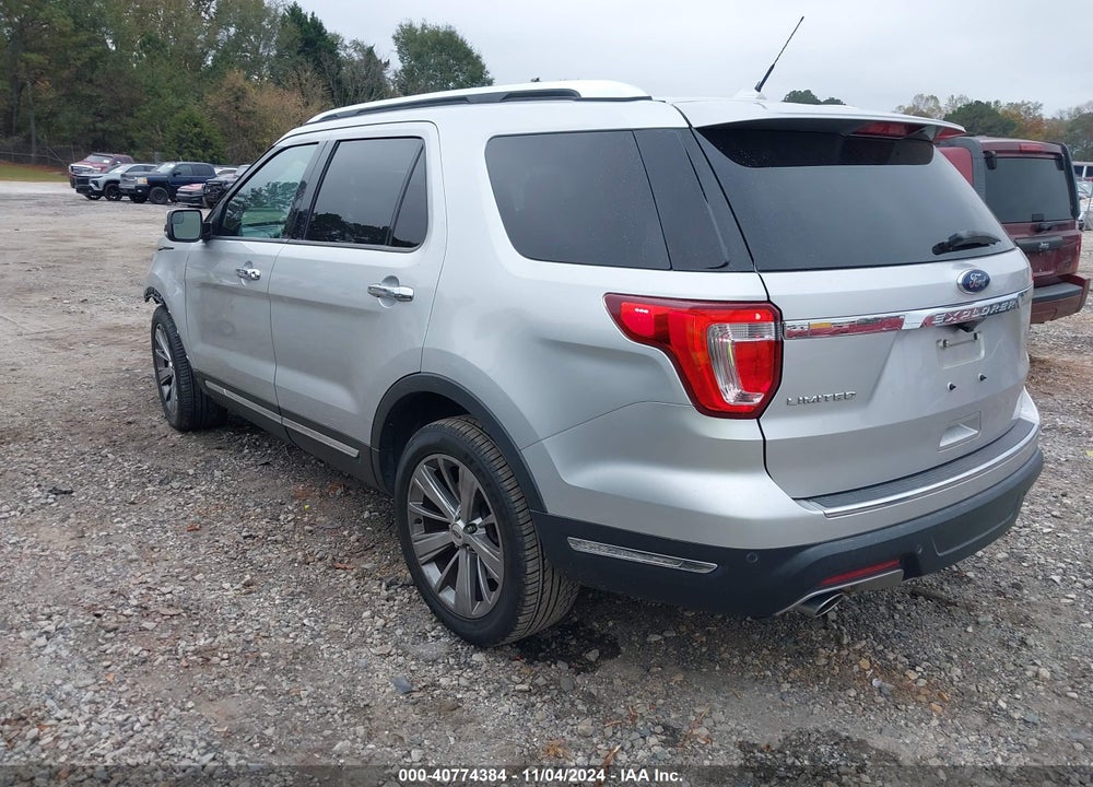 2018 FORD EXPLORER LIMITED VIN: 1FM5K7F8XJGA89568