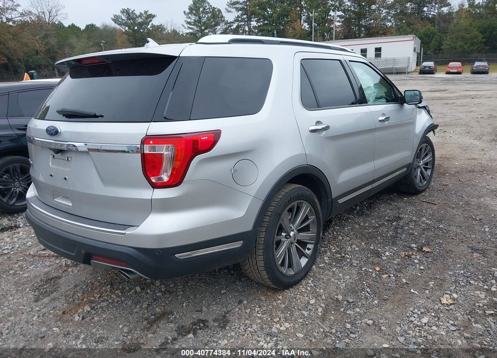 2018 FORD EXPLORER LIMITED VIN: 1FM5K7F8XJGA89568