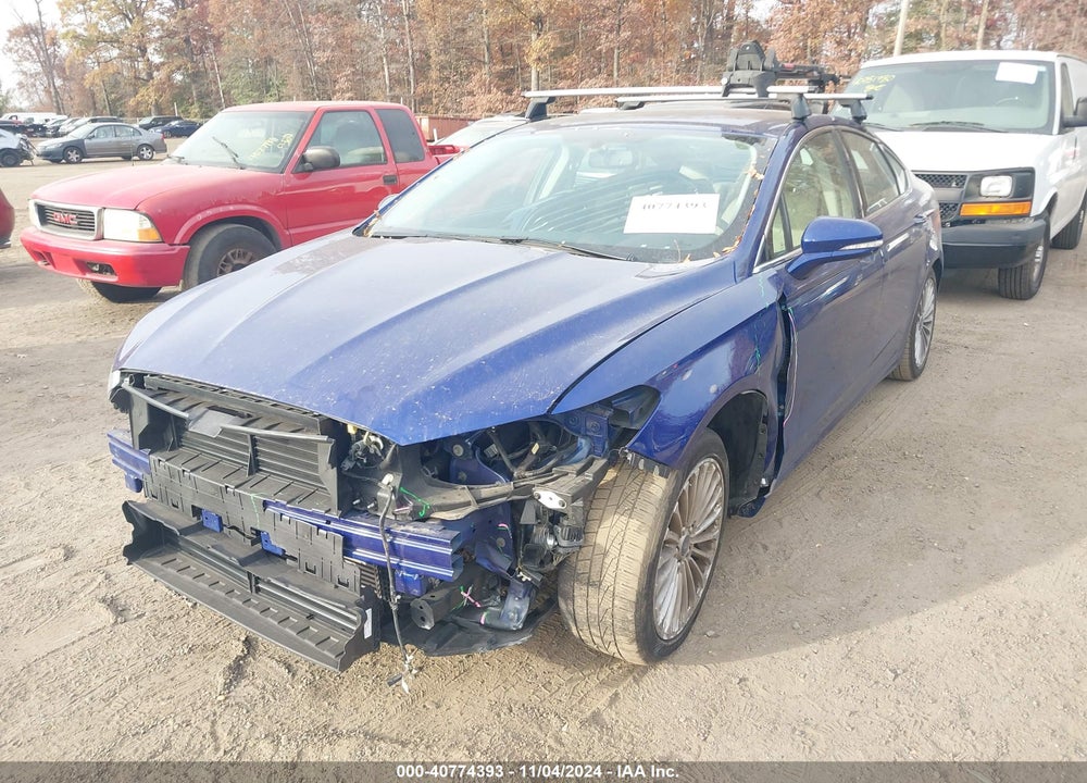 2016 FORD FUSION TITANIUM VIN: 3FA6P0K91GR400165